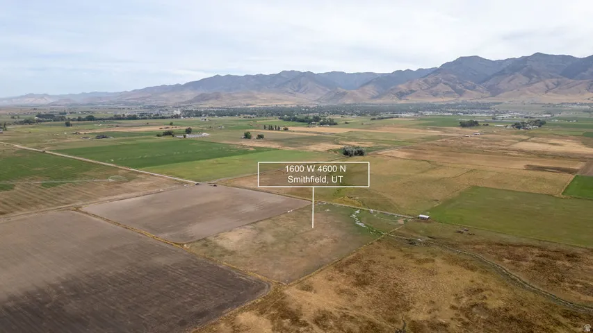 Mountain view featuring rural landscape and rows of crops