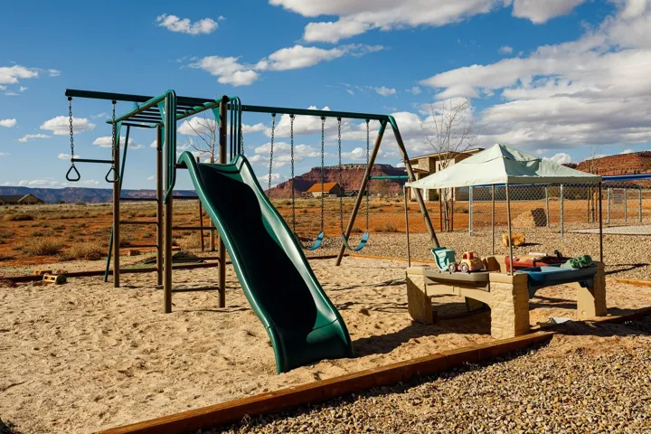 View of community play area