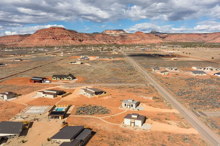 View of property location with nearby suburban area and rural landscape