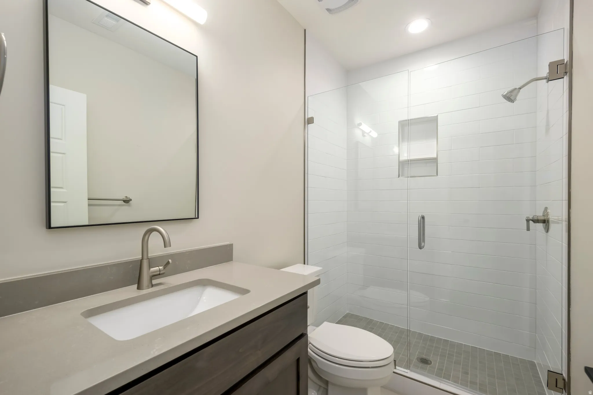 3/4 bath for lower-level bedrooms/family room