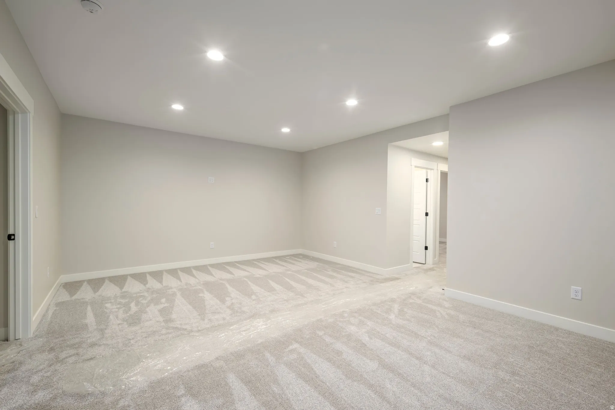 Lower level family room
