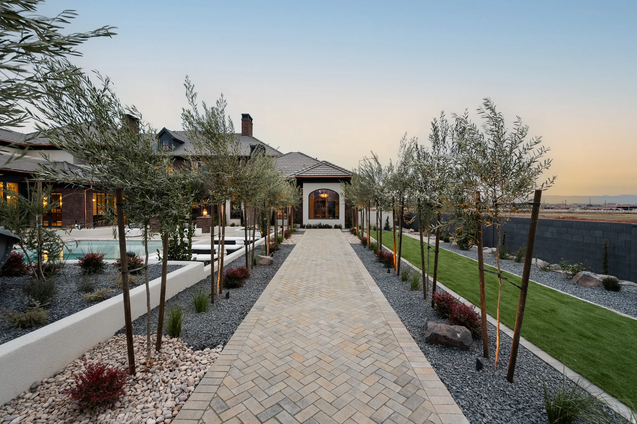 View of property's community featuring a pool