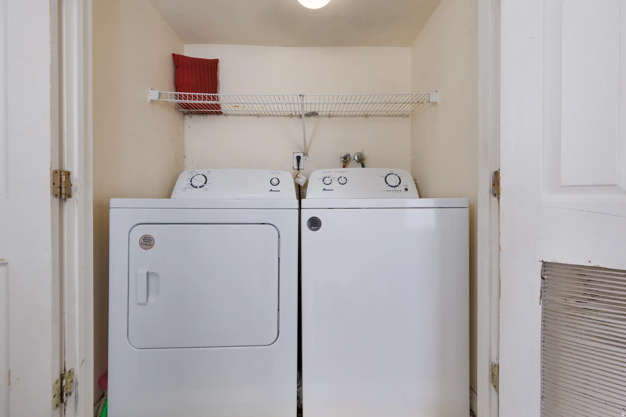 Laundry area with washer and dryer