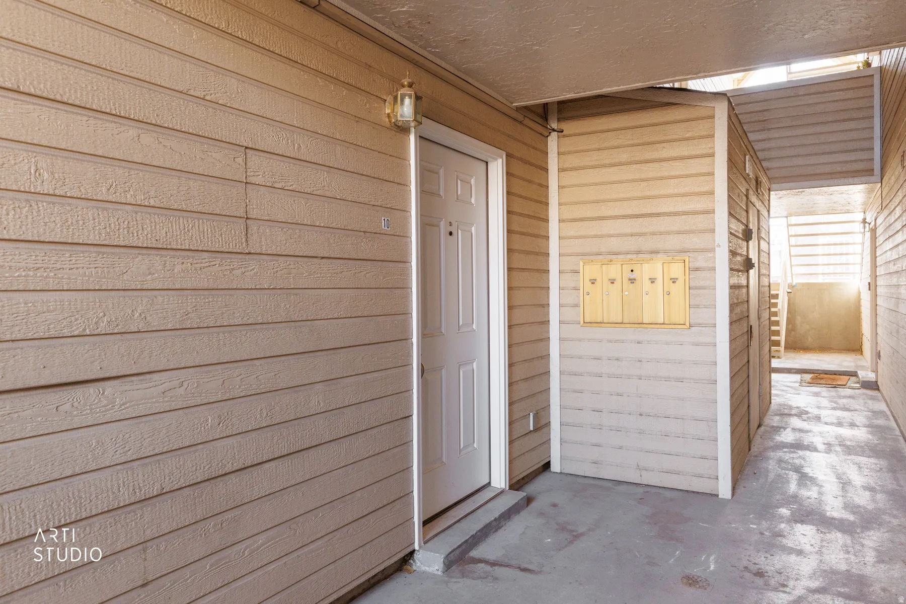 Entrance to property