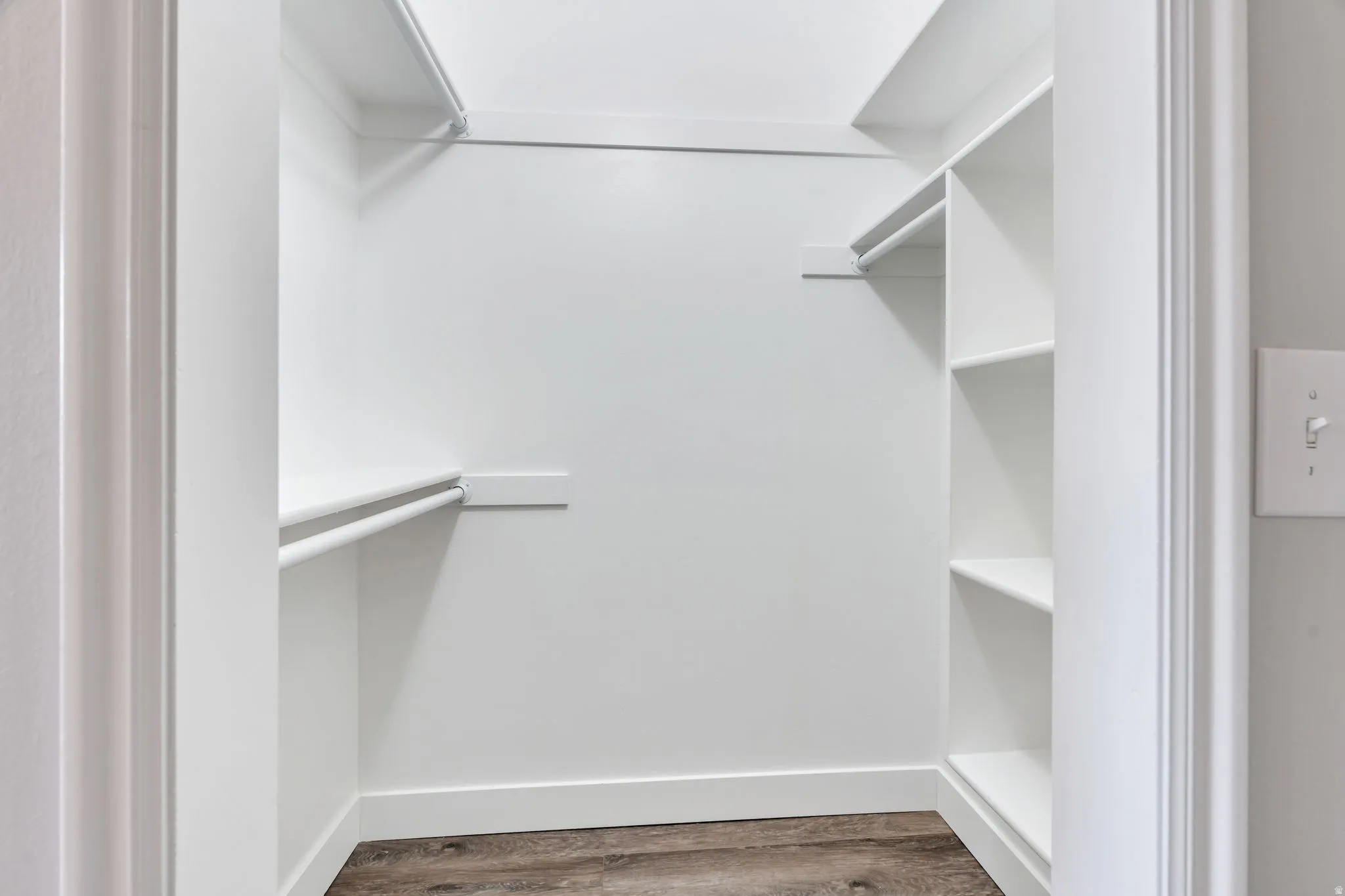 Walk-in closet in bedroom #2