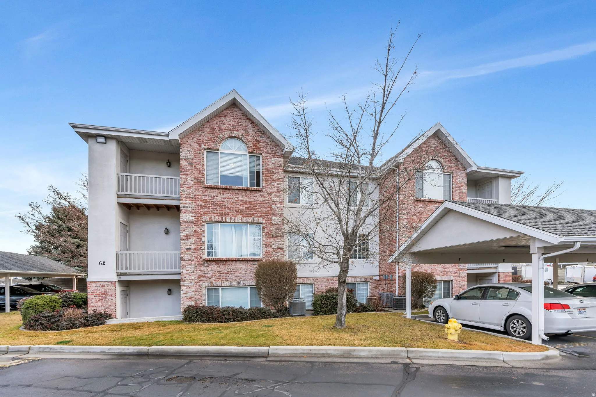 Park right outside the building