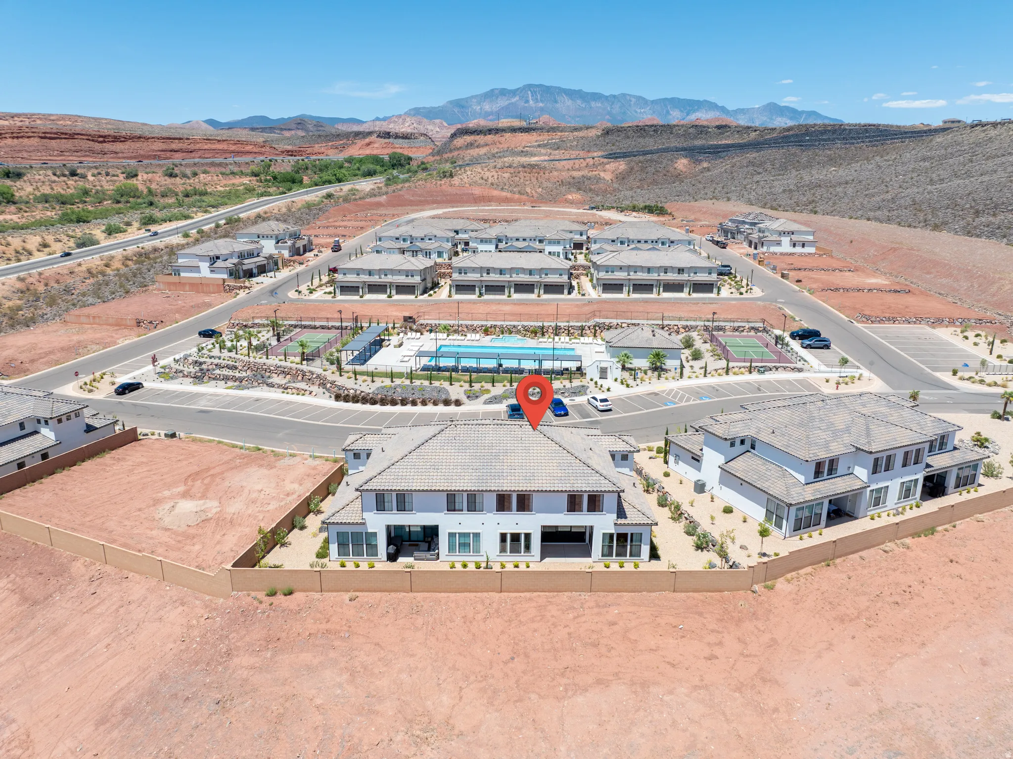 Aerial view