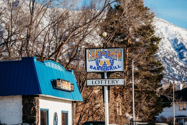 Chug & Chew, bar and restaurant.