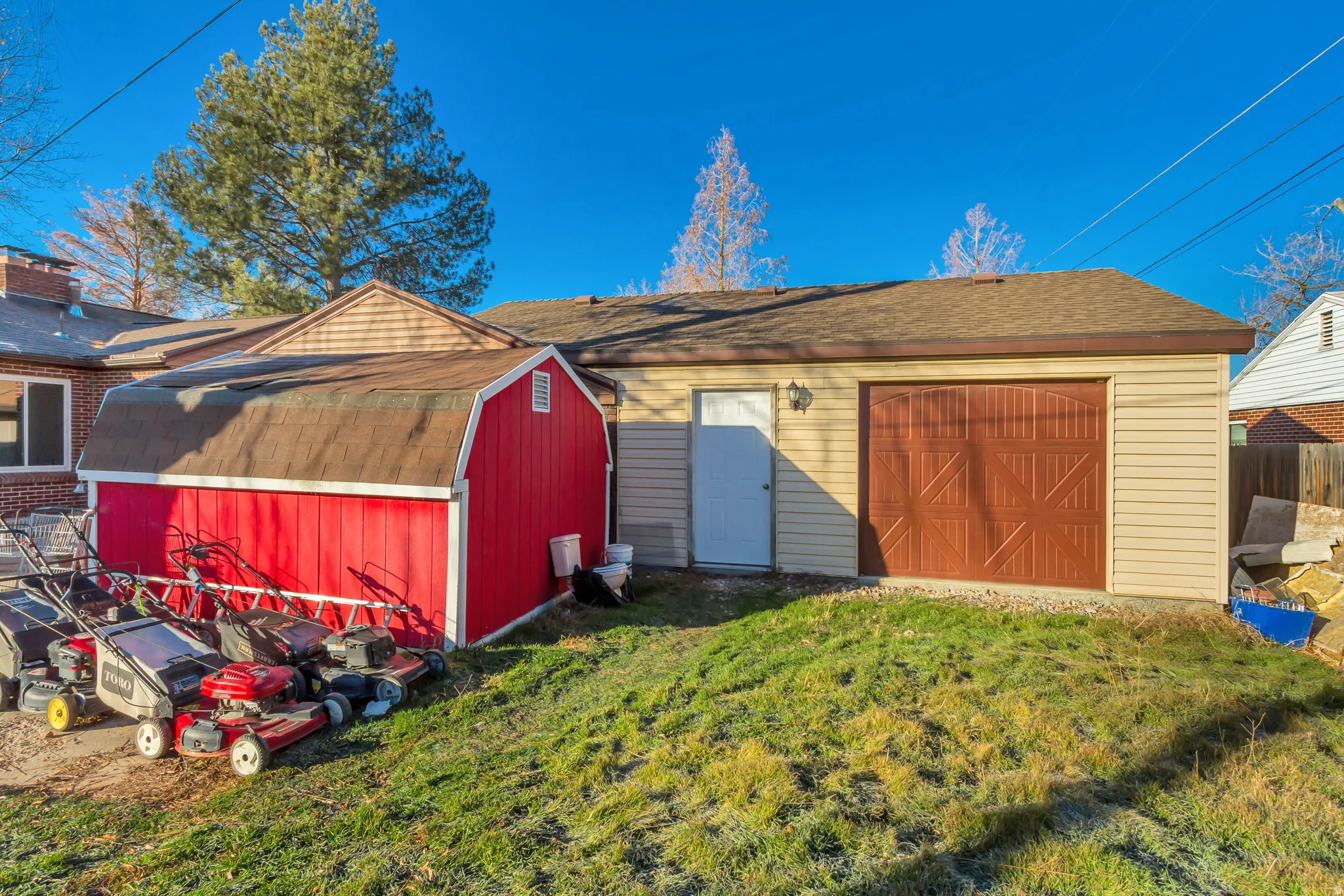 View of shed