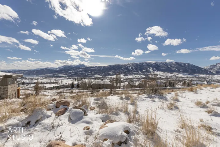 View of mountain background