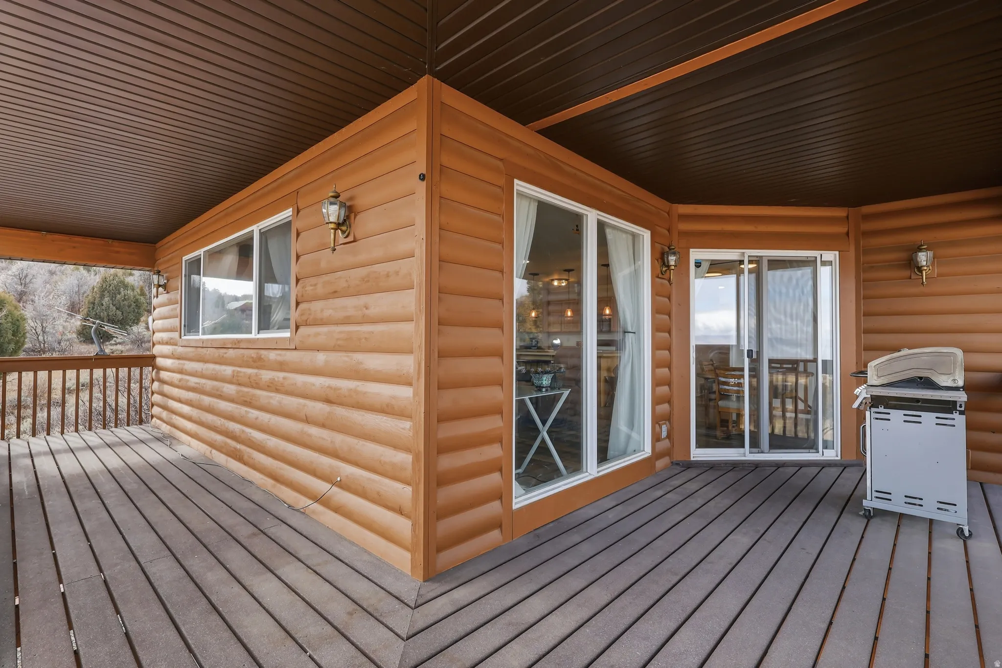 View of deck