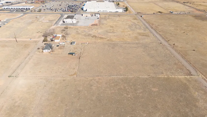 Aerial view of property's location