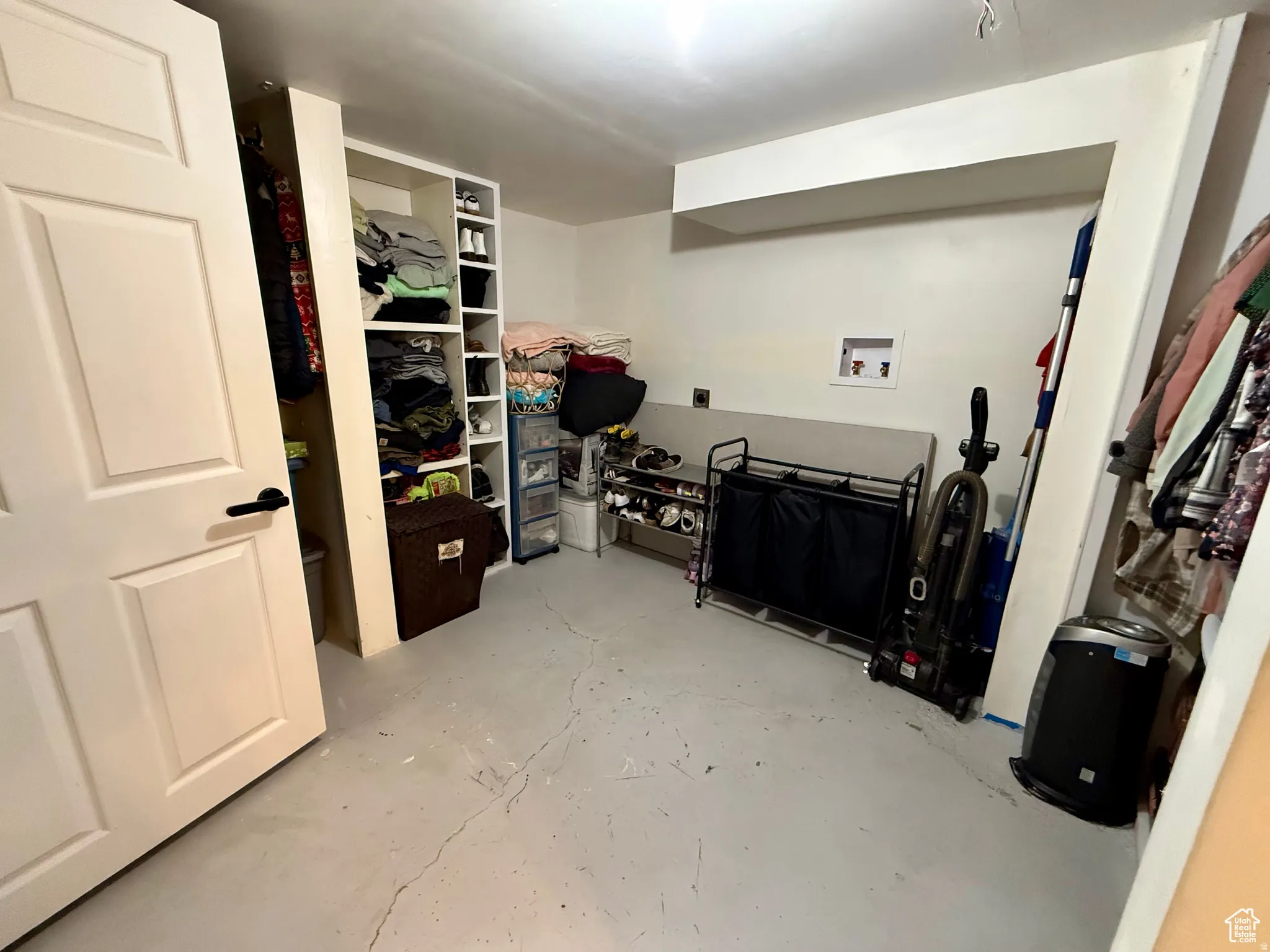 View of storage room