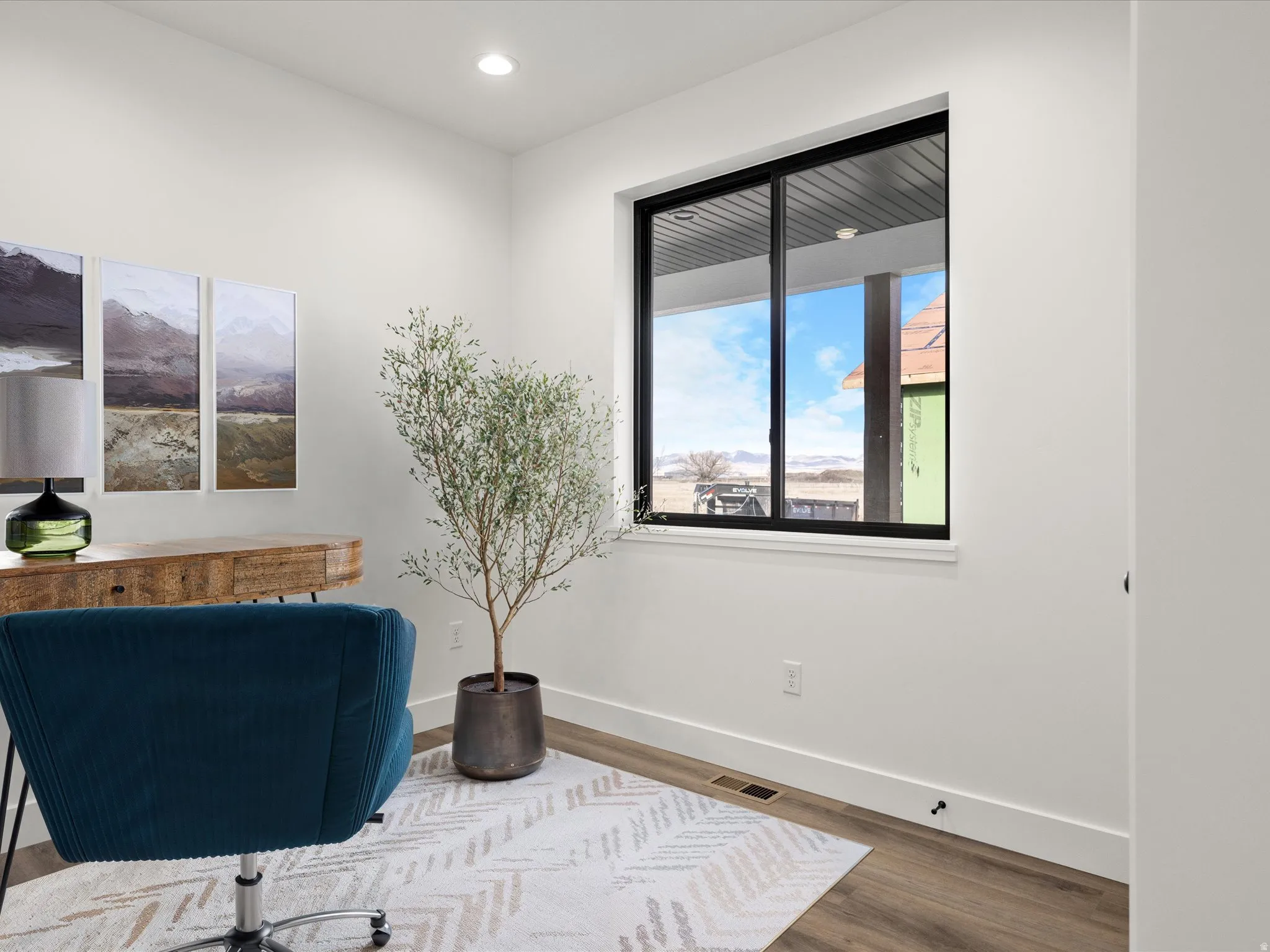 AI Rendered Photo including furniture in home.
