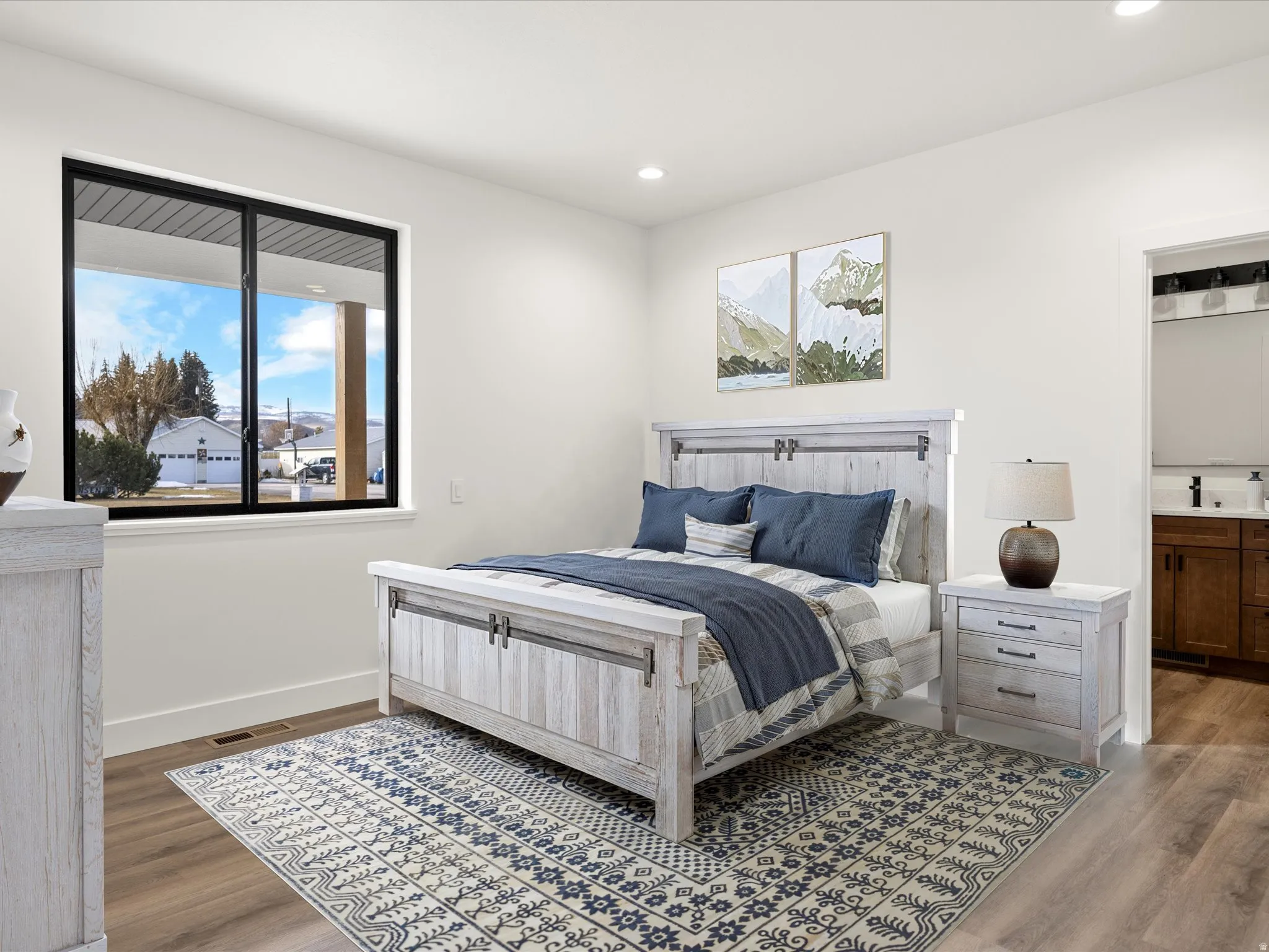 AI Rendered Photo including furniture in home.