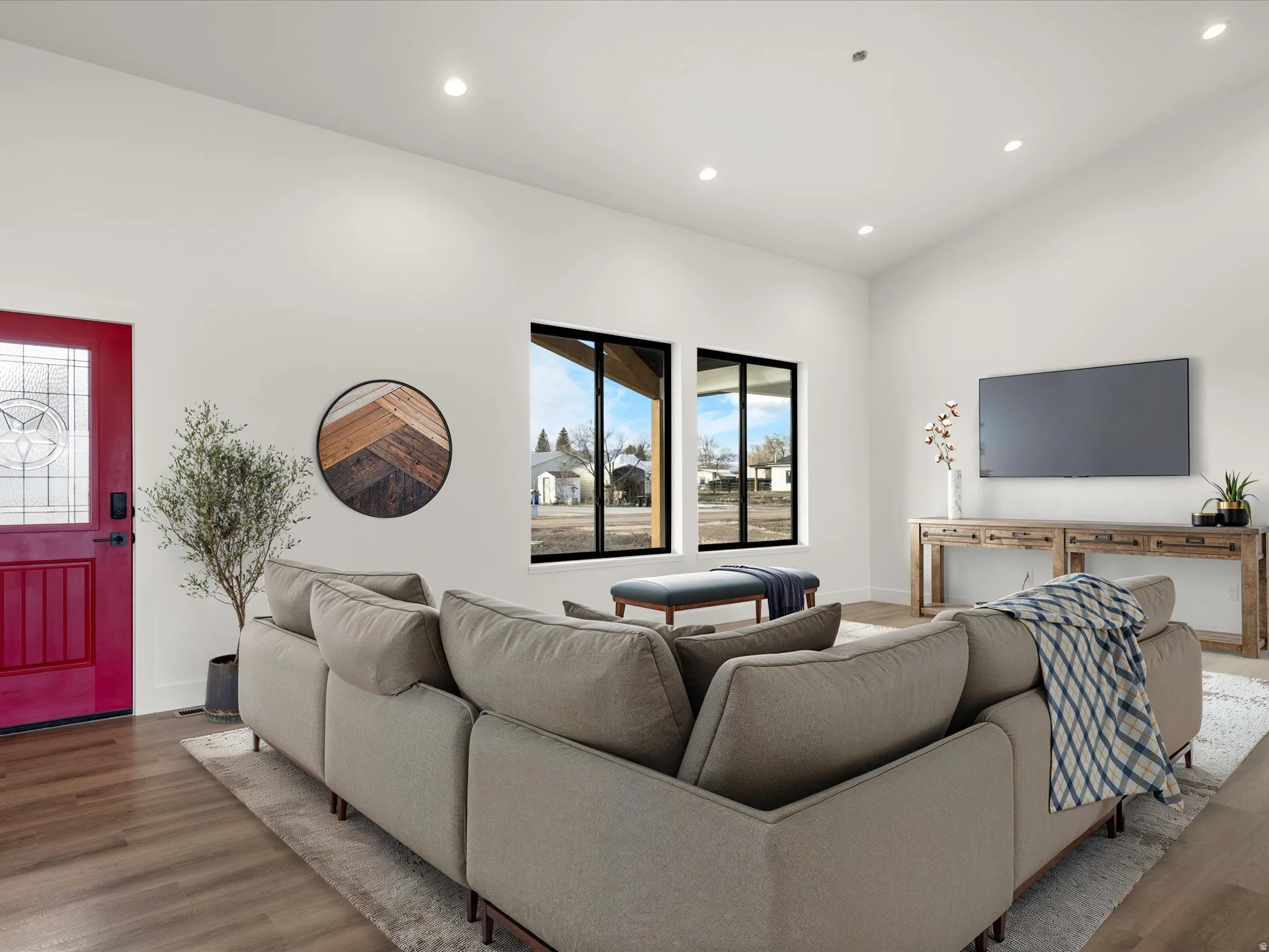 AI Rendered Photo including furniture in home.