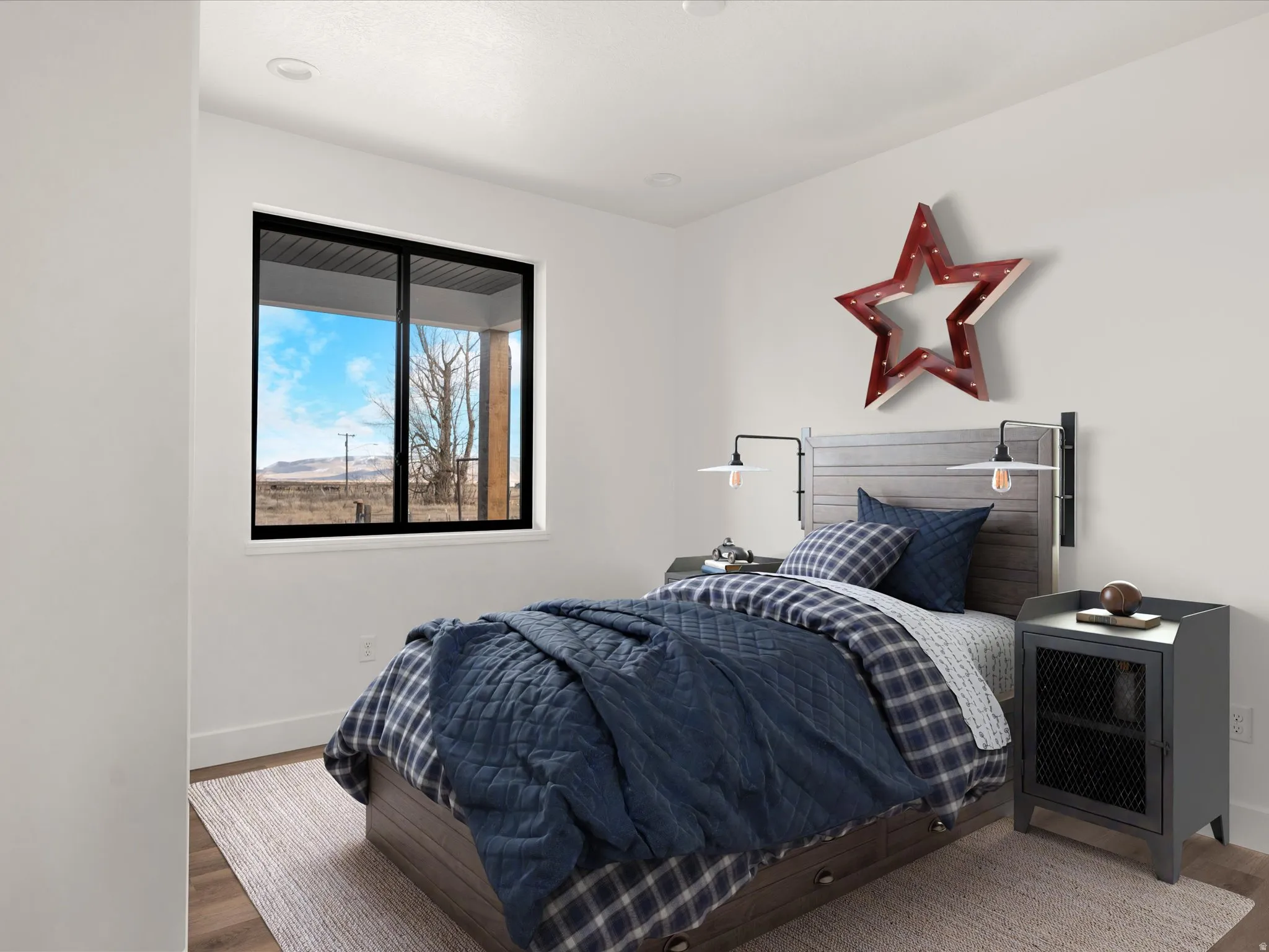 AI Rendered Photo including furniture in home.