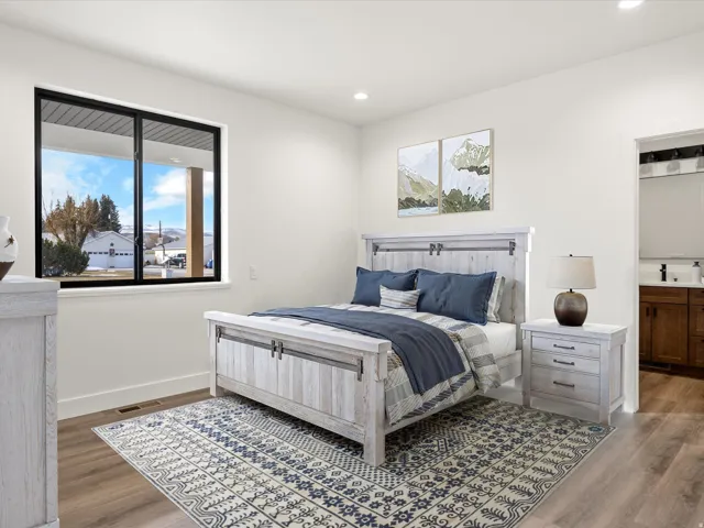 AI Rendered Photo including furniture in home.