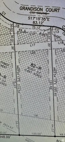 Survey map / technical document