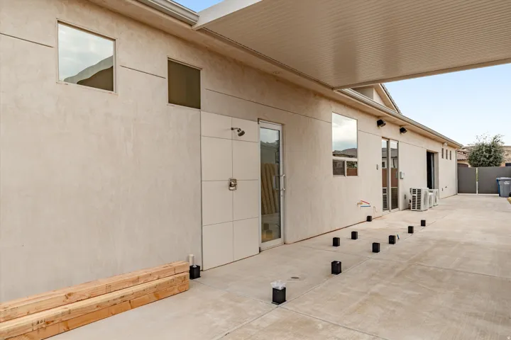 View of patio