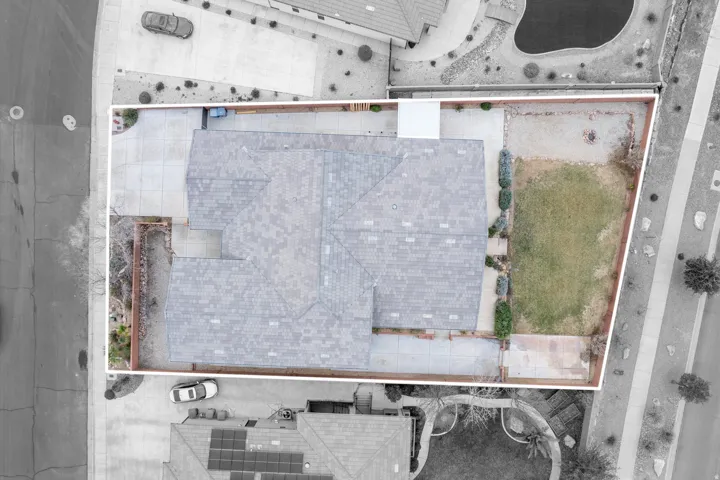 View of property location with property parcel outlined