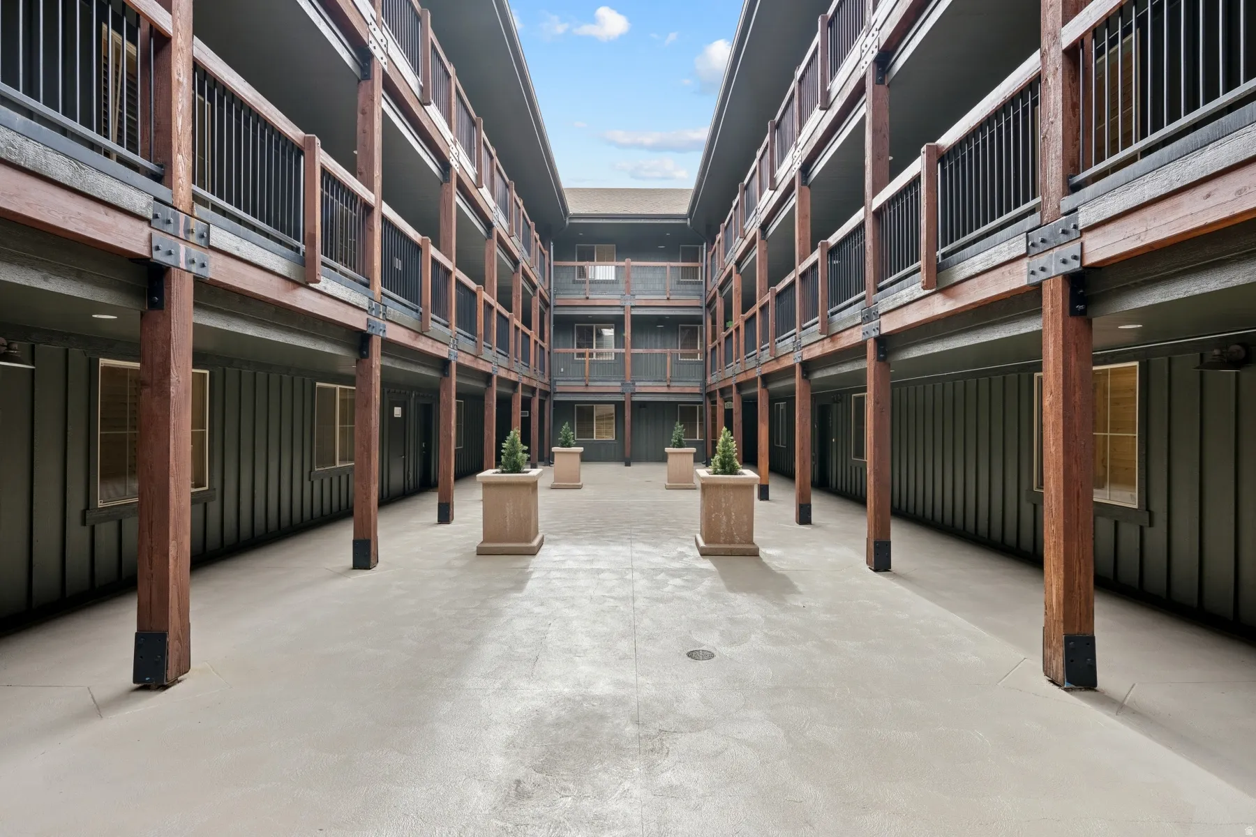 Surrounding community with a high ceiling