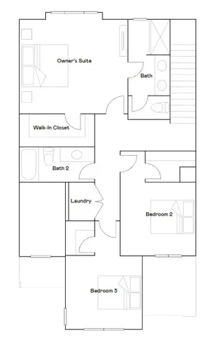 View of home floor plan