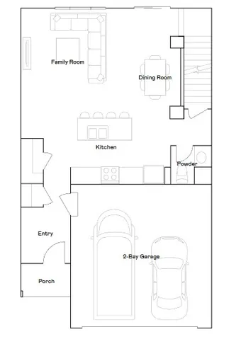 View of home floor plan
