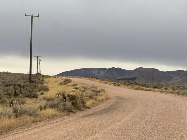 View of mountain background
