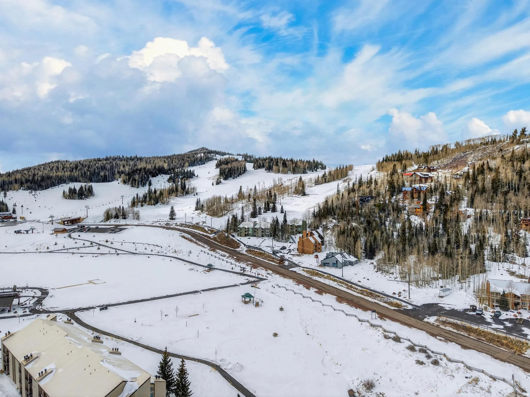 Drone / aerial view