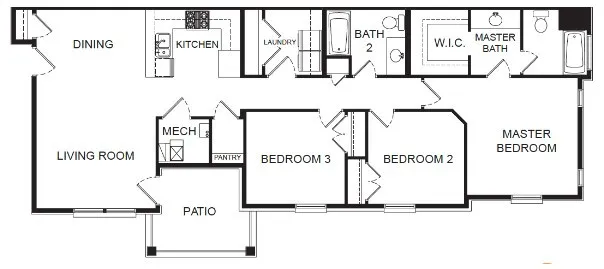 View of home floor plan