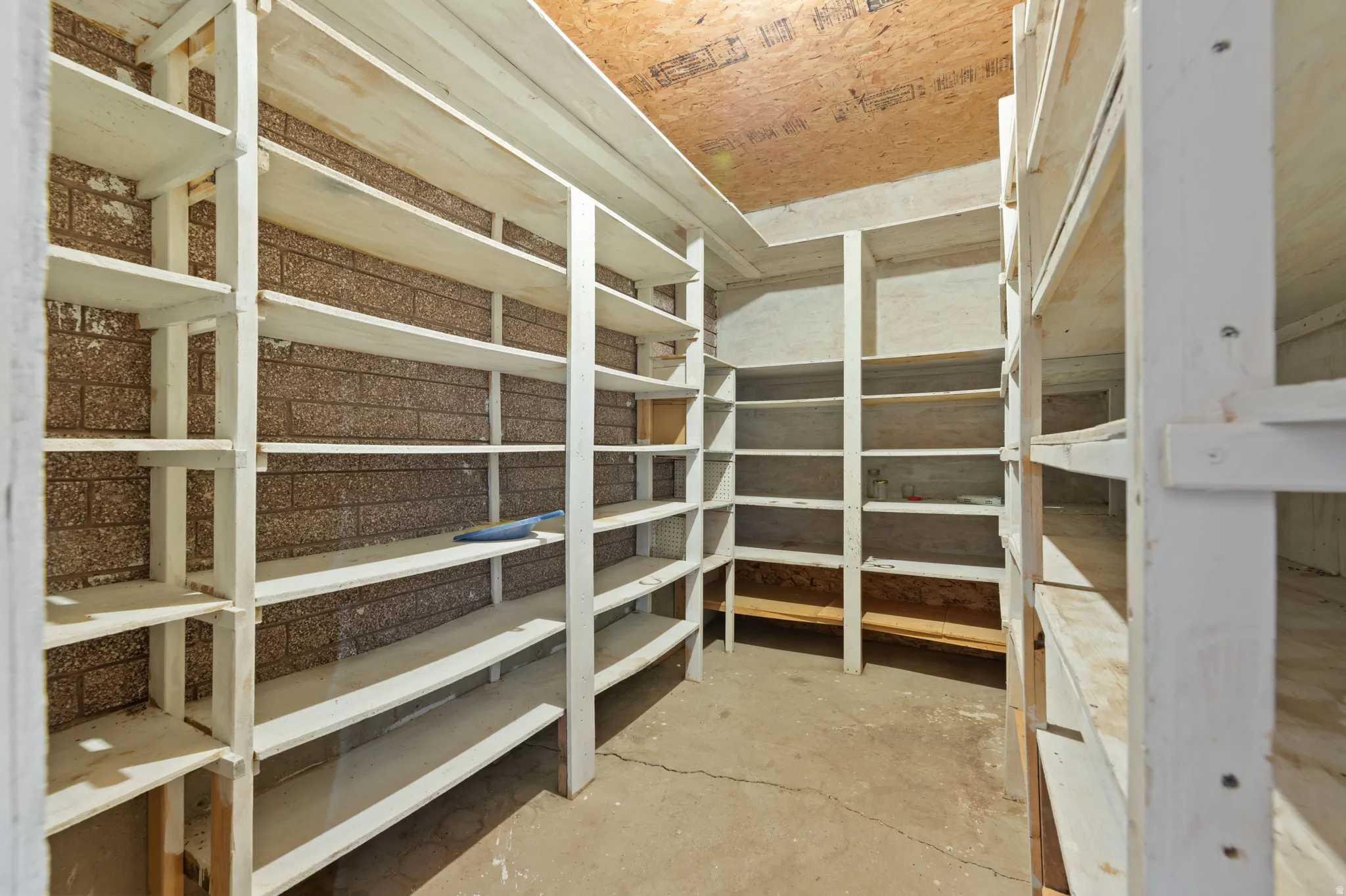 View of storage area
