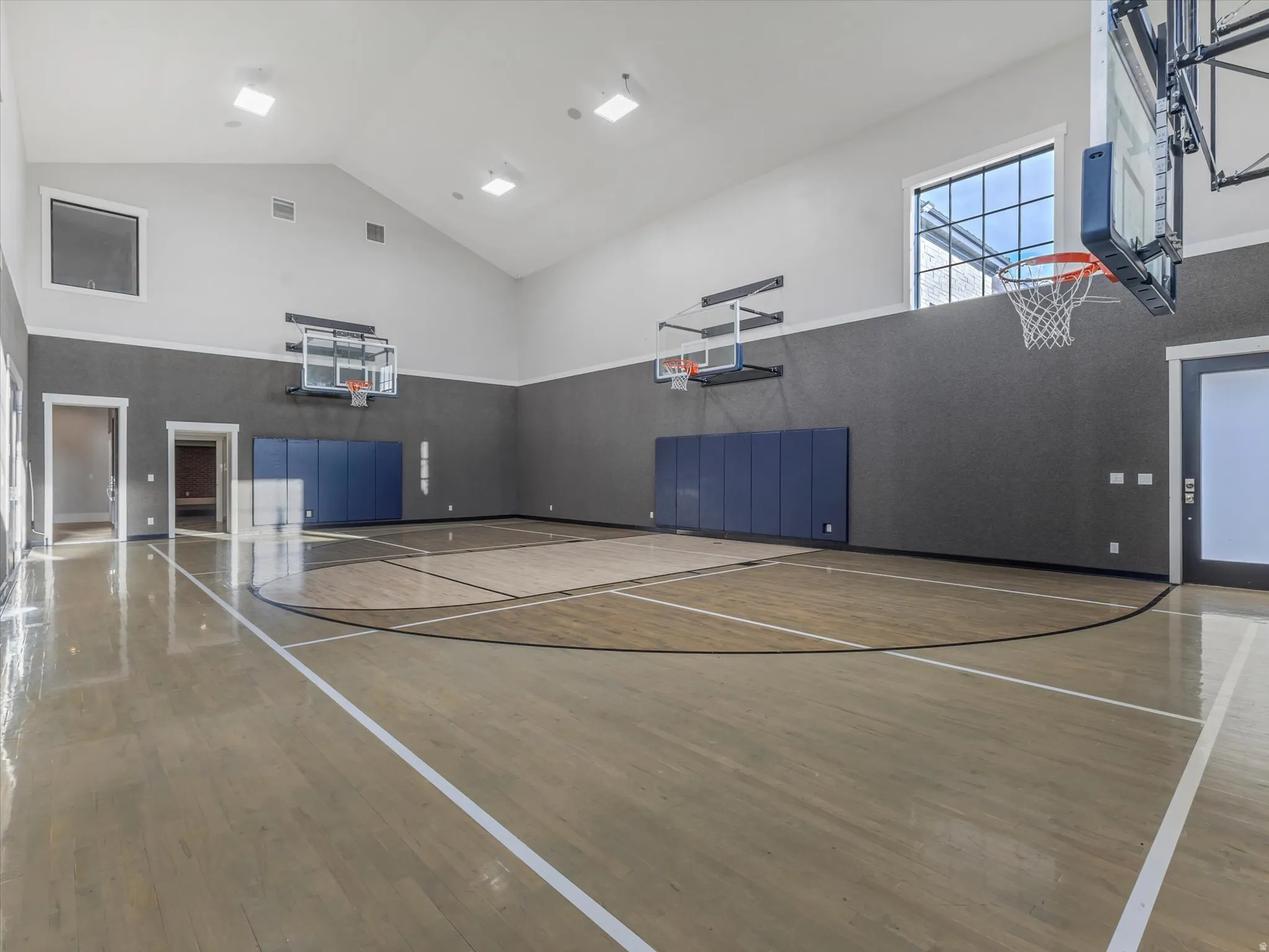 View of sport court featuring community basketball court