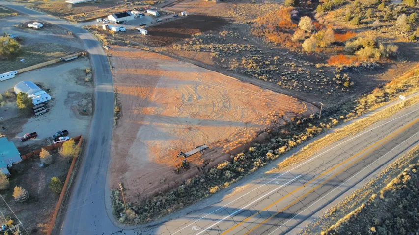 Aerial view of property and surrounding area