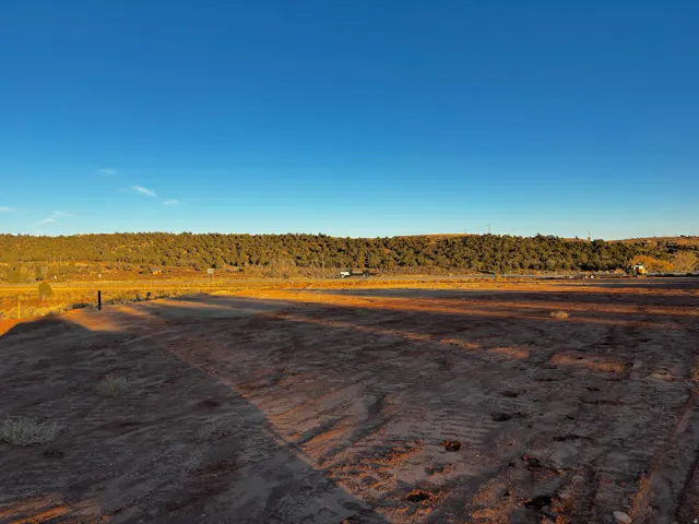 View of yard featuring a view of countryside