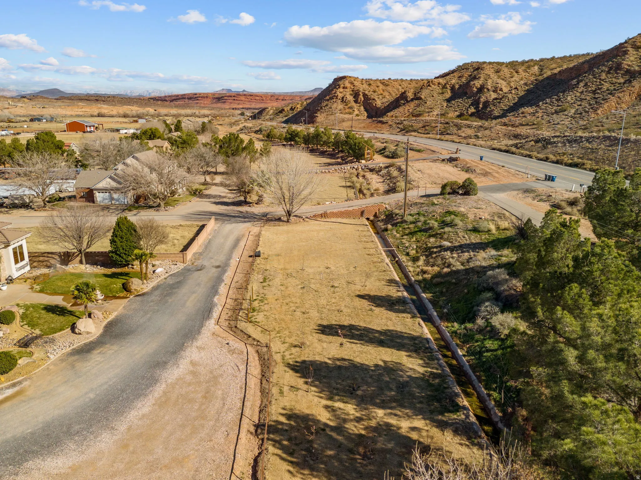 View of Front Orchard w/ Pastor Area & Drive-way