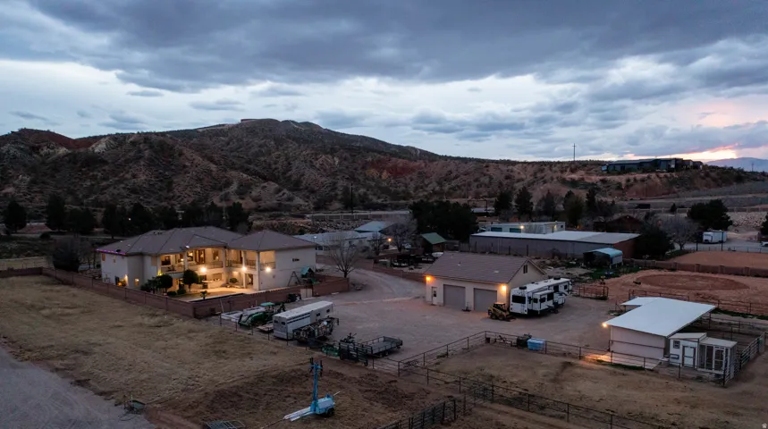 View of mountain backdrop