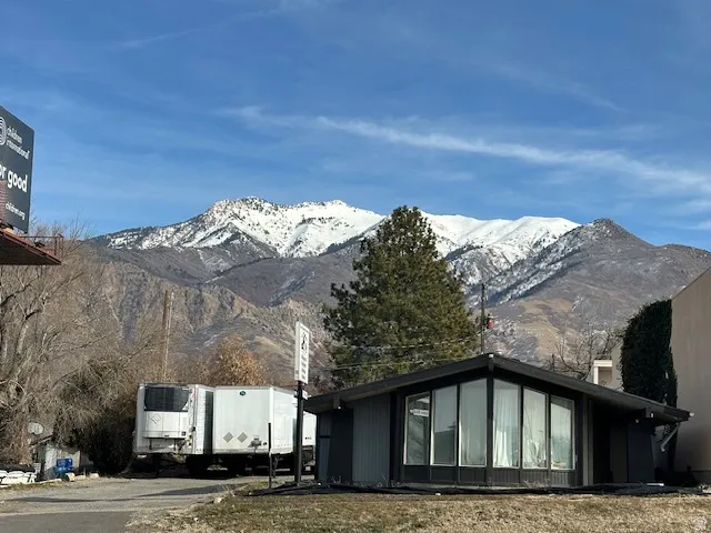 View of mountain backdrop
