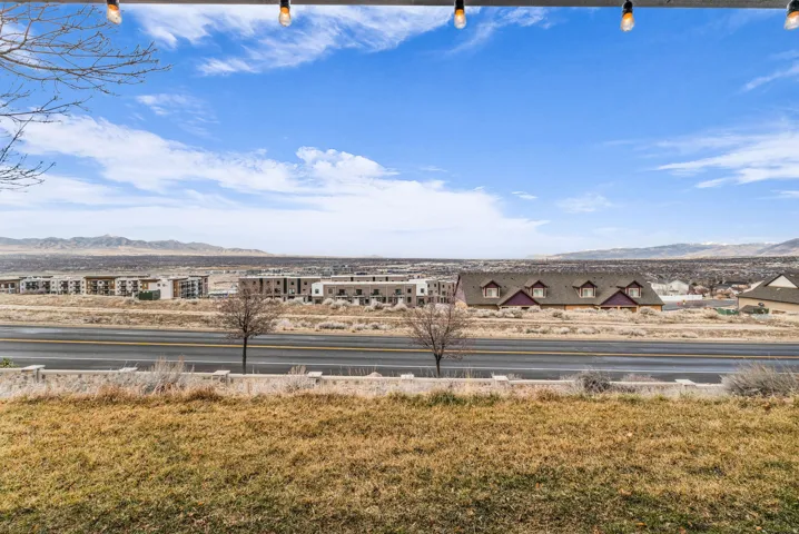 Surrounding community featuring a mountain view