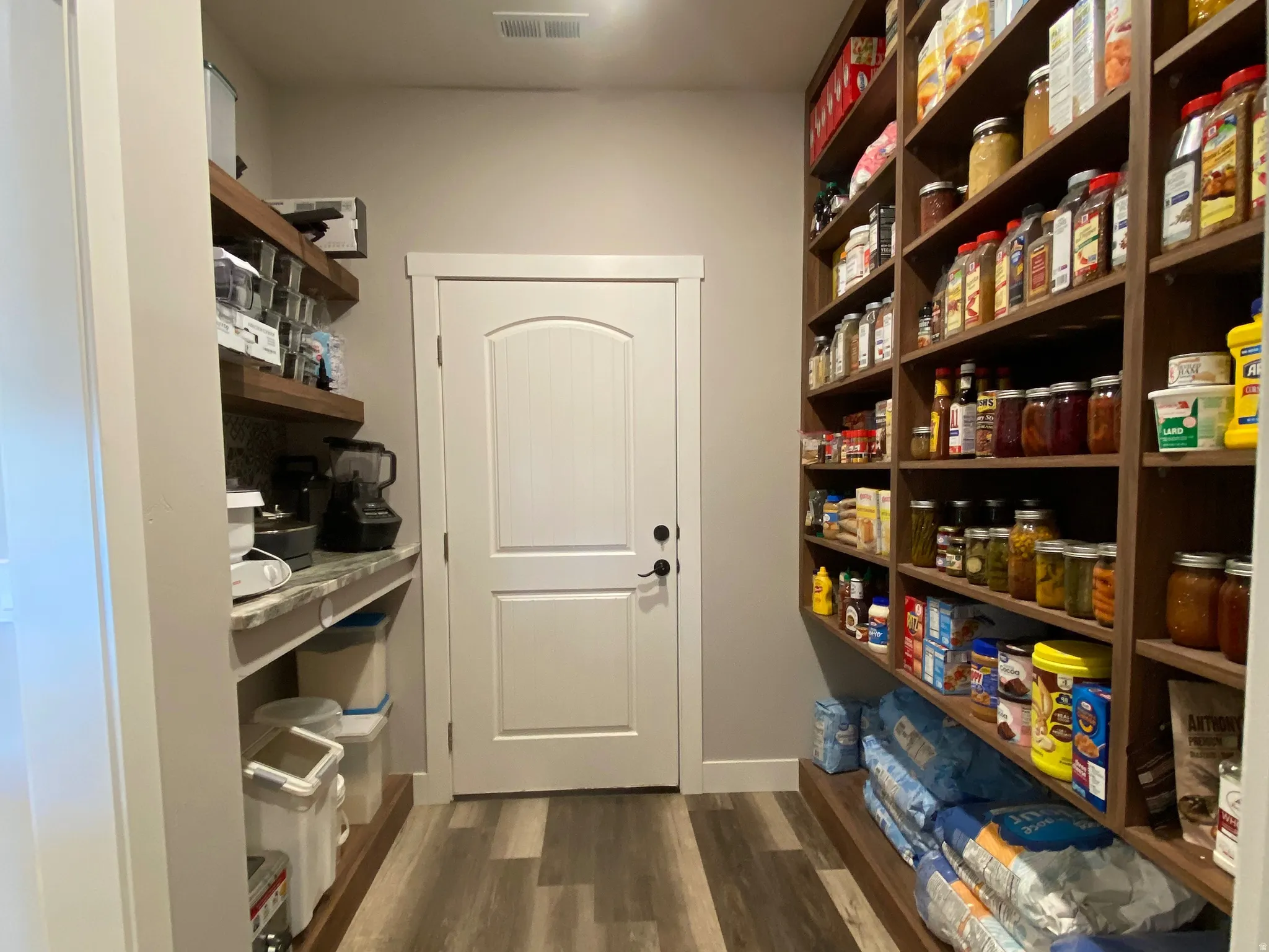 View of storage area