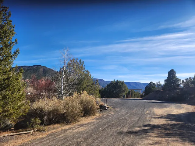 View of mountain backdrop