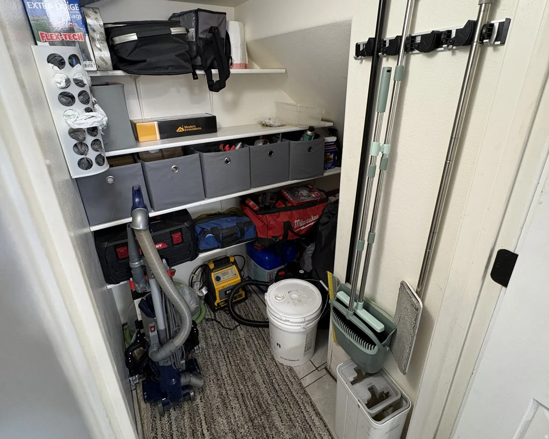 View of storage room