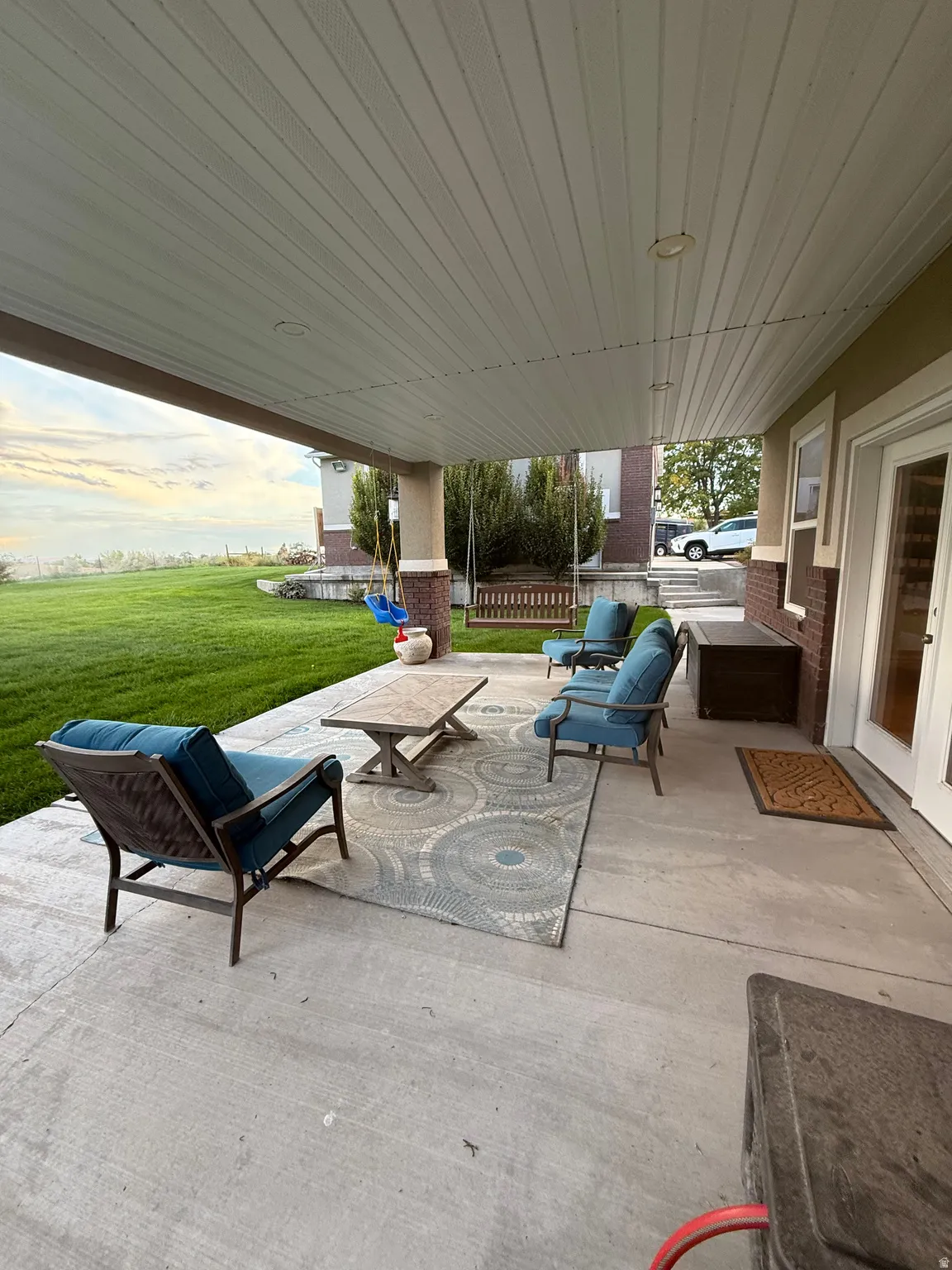 View of patio