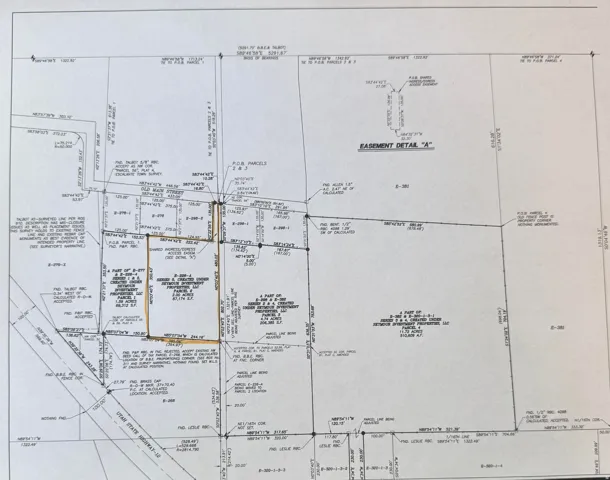 Survey map / technical document