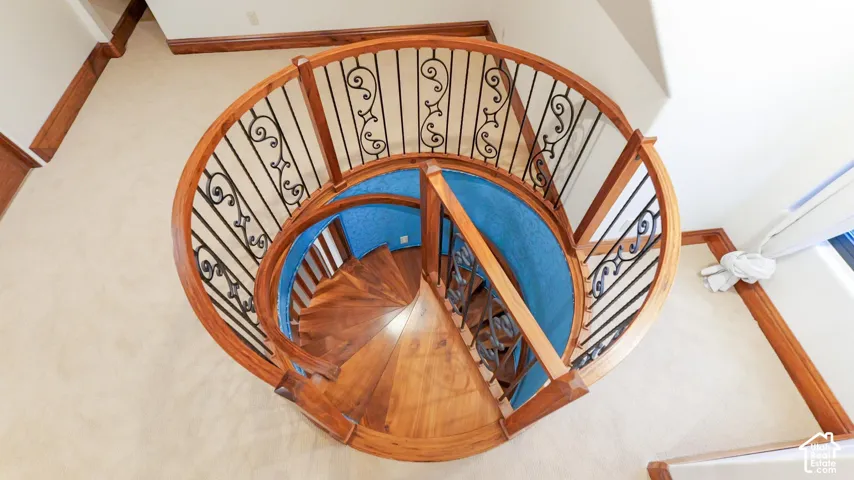 View of staircase