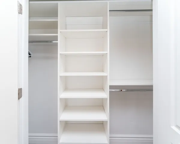 View of closet