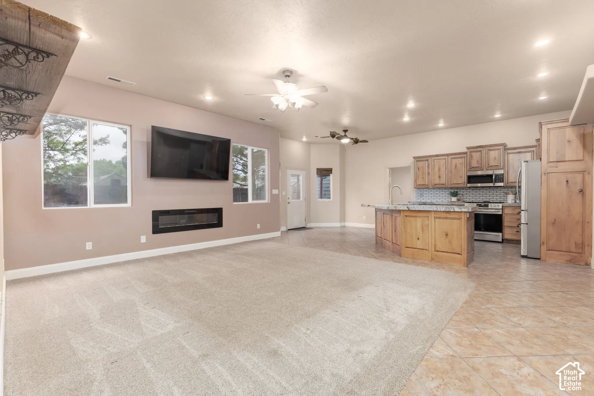 Spacious gathering room