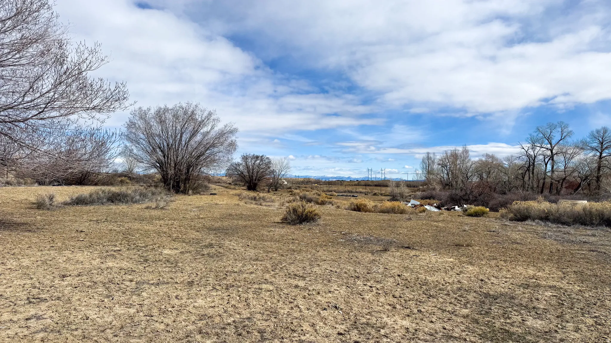 View of undeveloped land with rural landscape