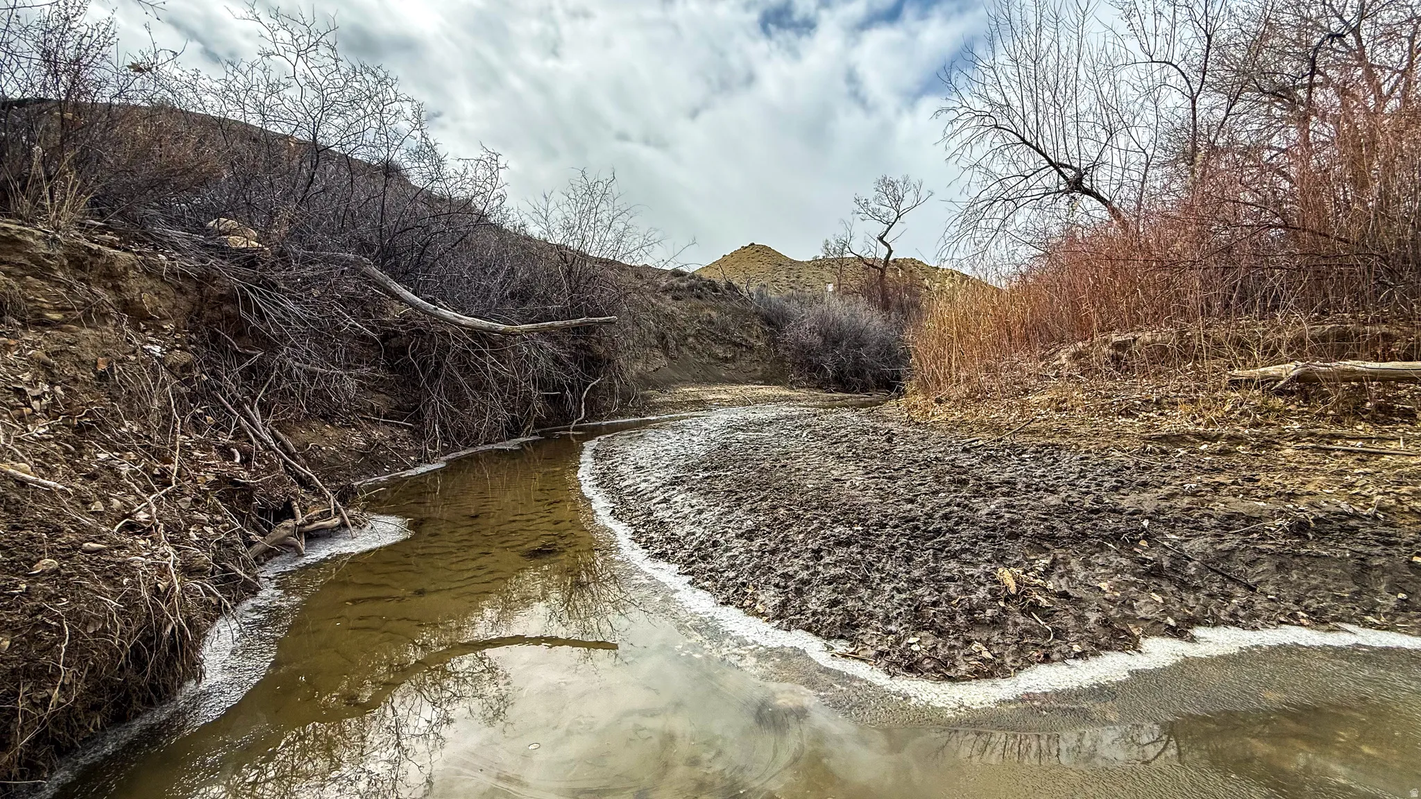 Surrounding community featuring a water and mountain view