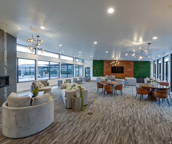 Interior clubhouse
